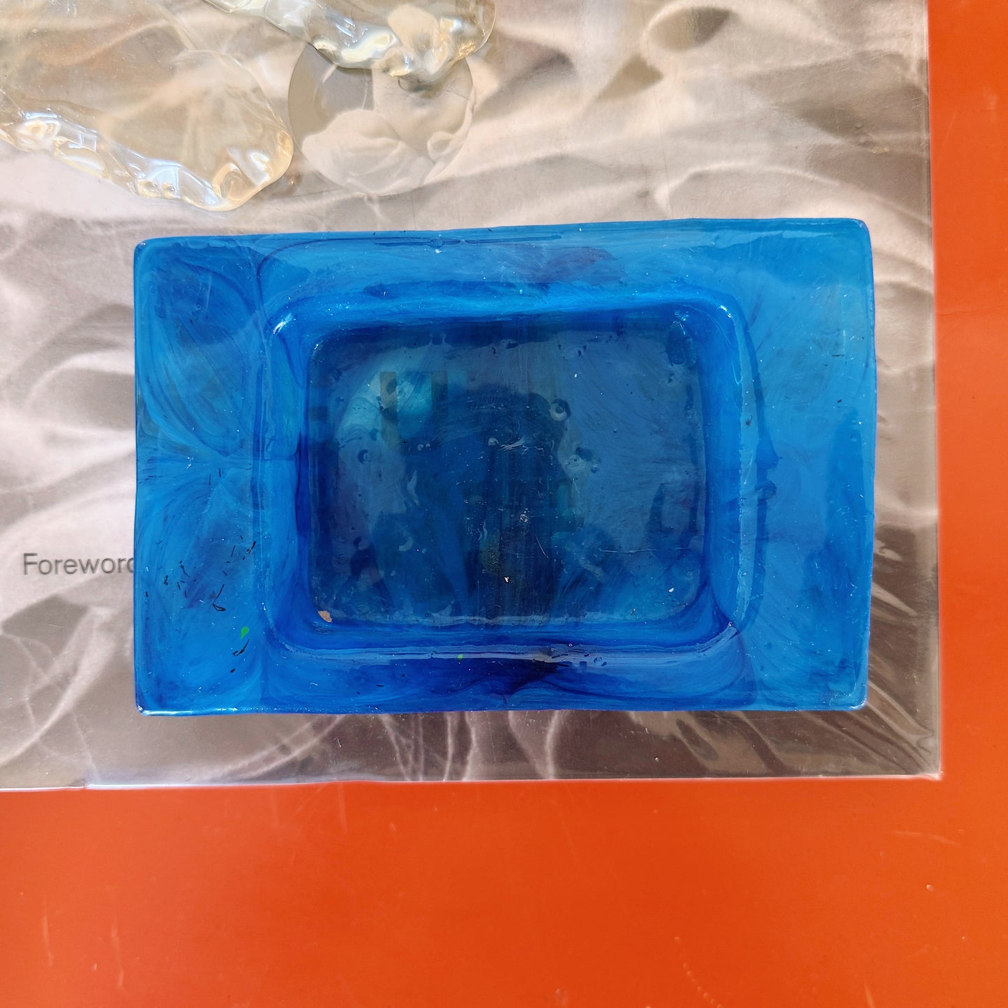 RESIN / Vessel / Handmade / Deep Blue
