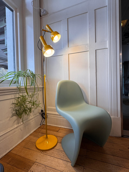 VINTAGE / Oslo Aust. / Dual Head Floor Lamp - Yellow