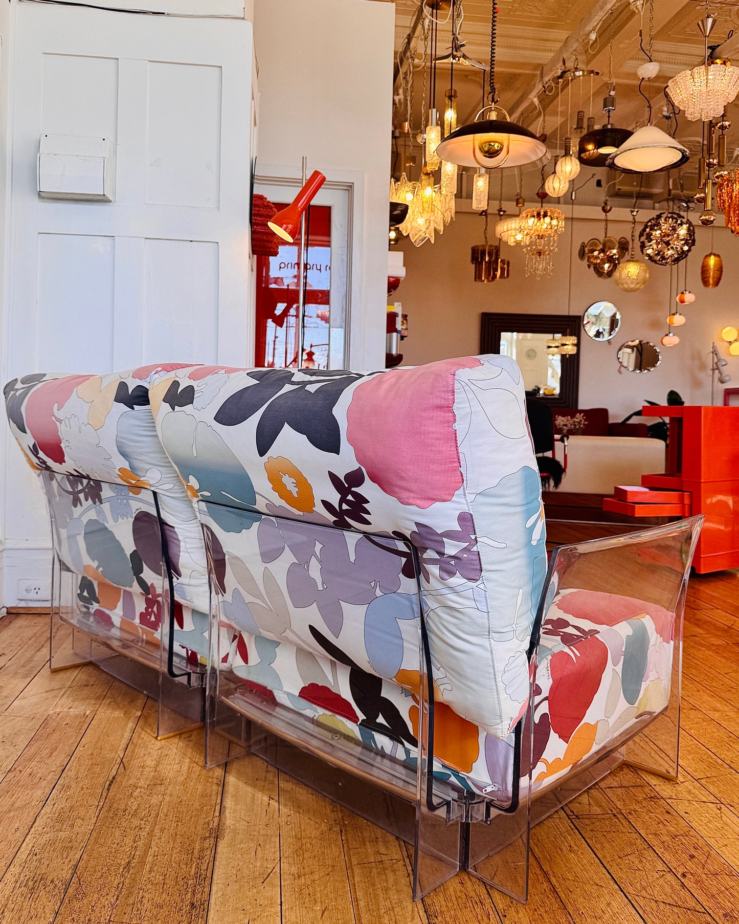 UNNEW / Kartell  x Missoni POP 2-Seater Sofa by Piero Lissoni and Carlo Tamborini
