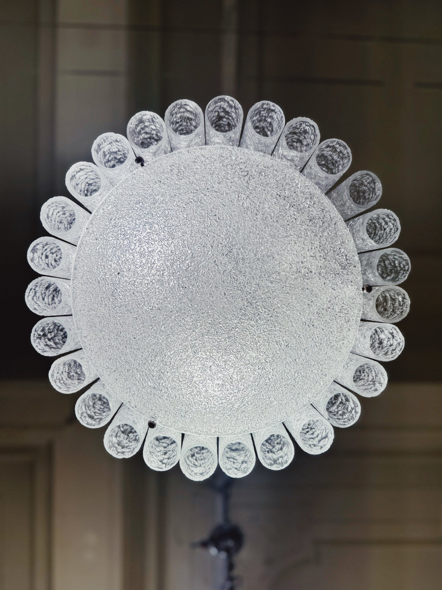 DORIA LEUCHTEN / German 1960s Chandelier