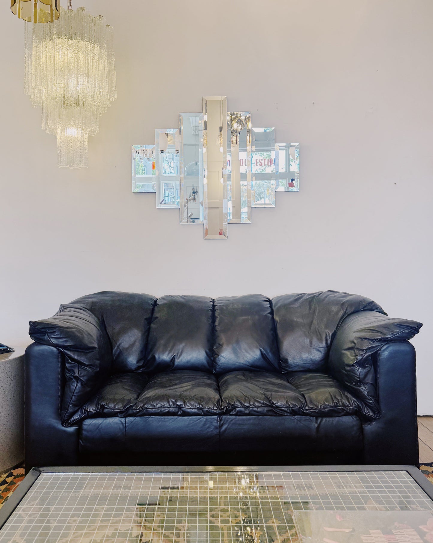 Y2K / Large Bevelled Panel Mirror