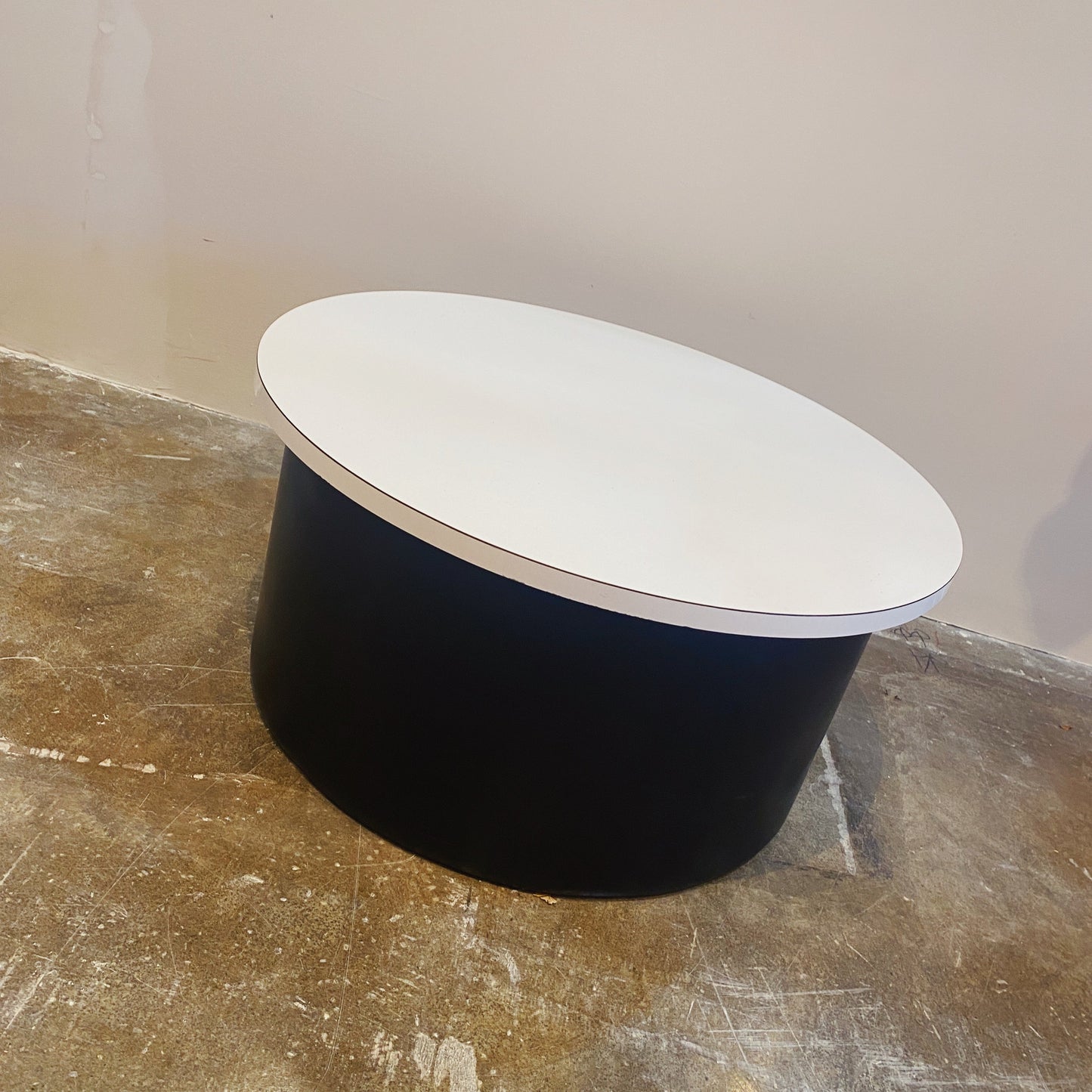 Post Modern Leatherette Baby Coffee Table