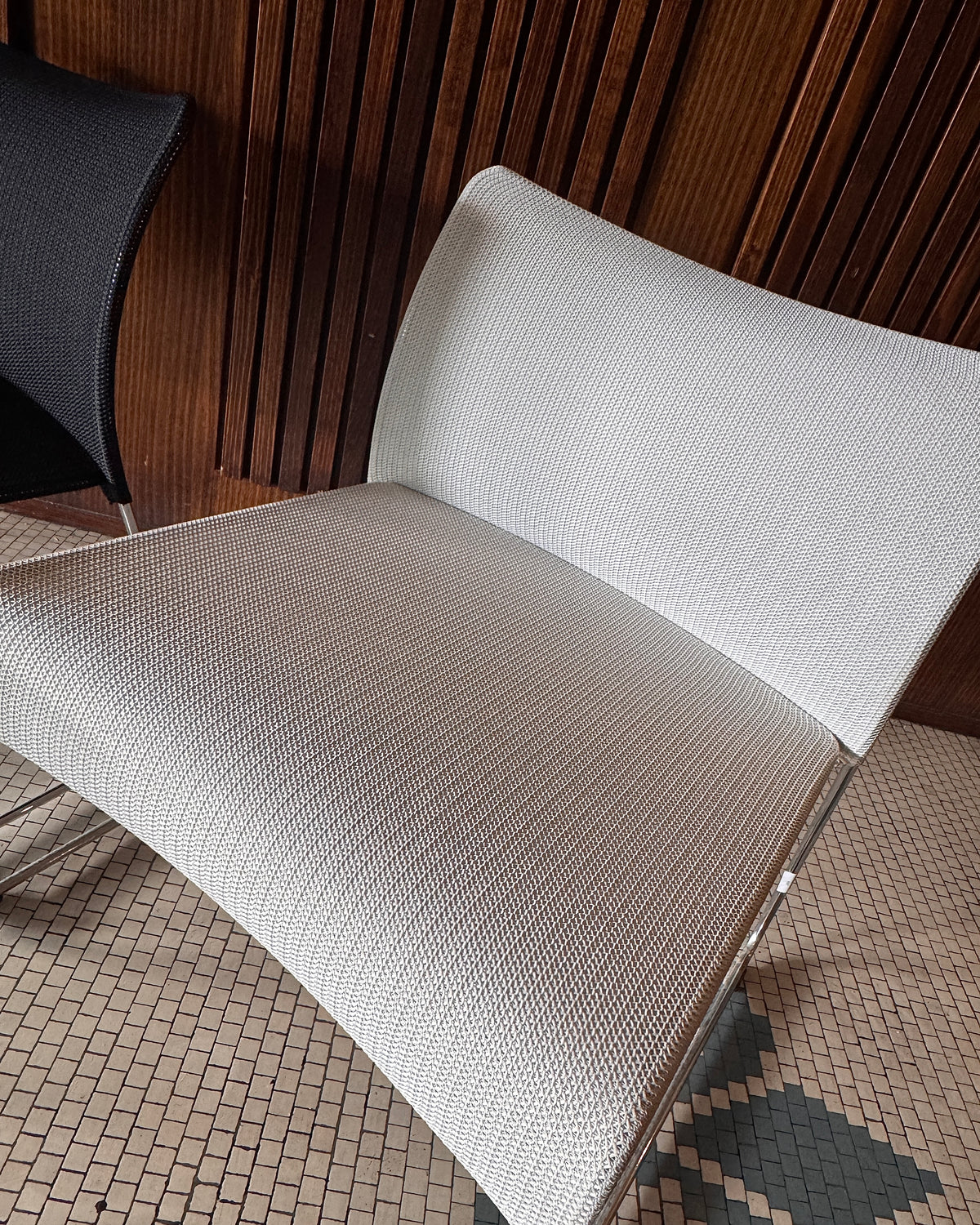 VITRA TAKEOVER / Sim Stacking Chair by Jasper Morrison, 1999 - White Mesh