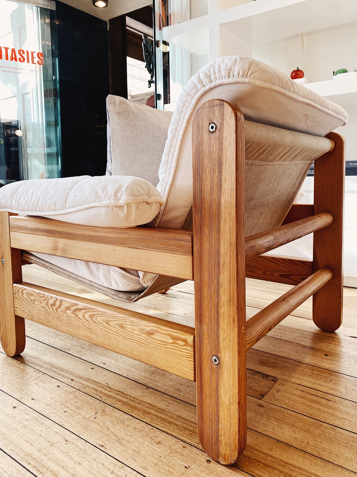 IKEA VINTAGE / 1970’s Pine Sling Chair