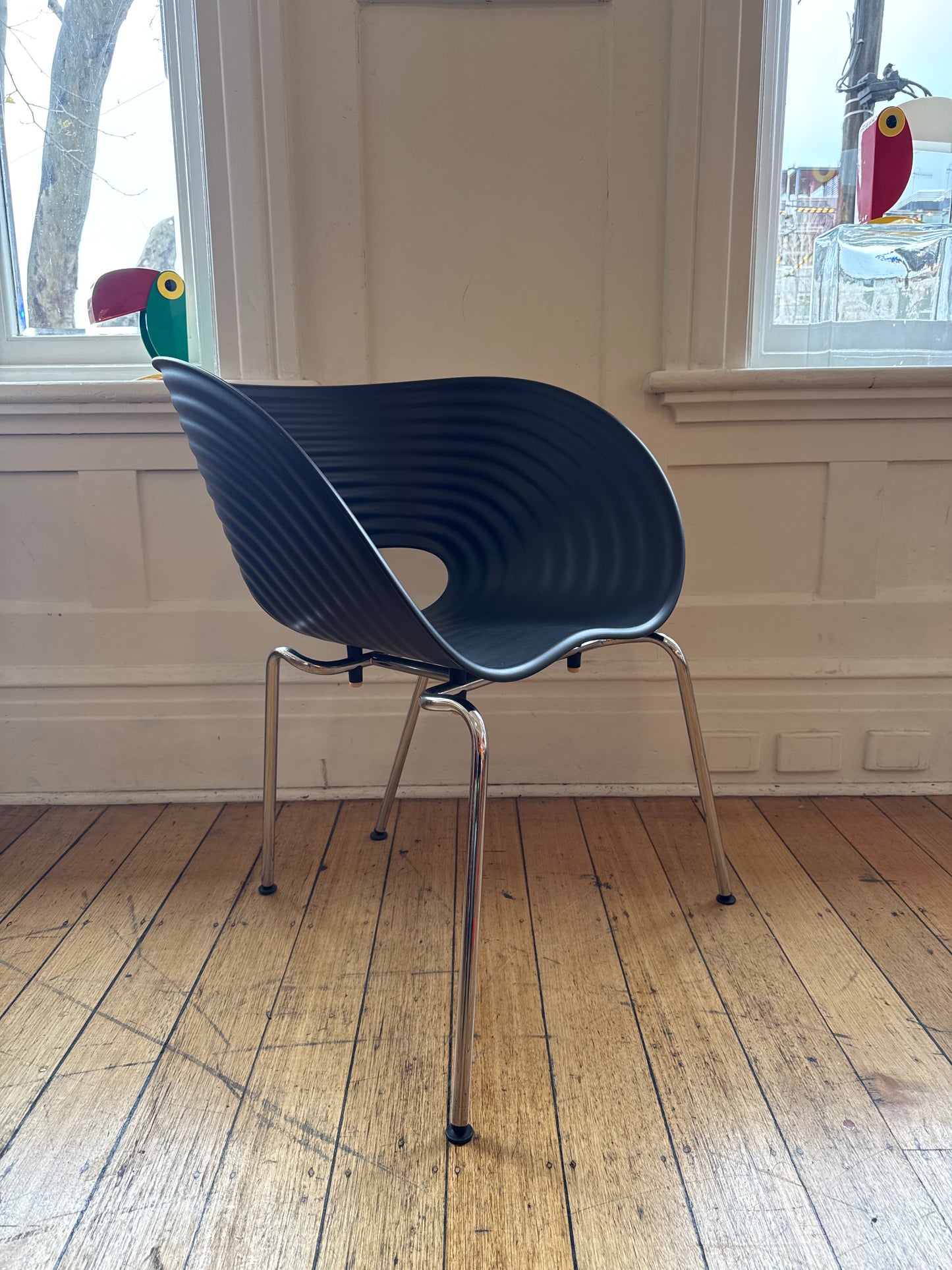 VITRA TAKEOVER / Tom Vac Chair by Ron Arad, 1999 - Black
