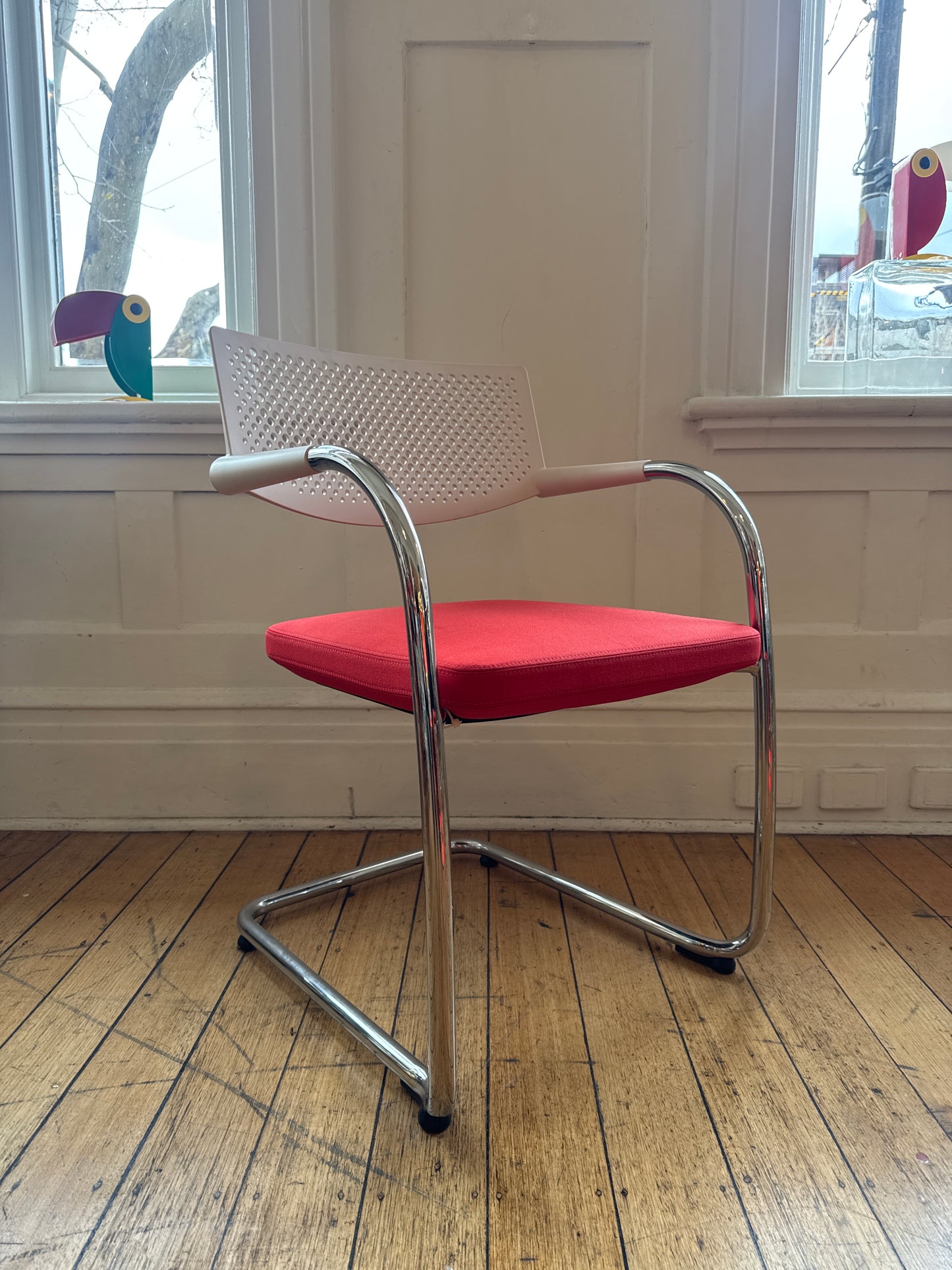 VITRA TAKEOVER / Visavis Chair by Antonio Citterio, 1997 - Polo Red