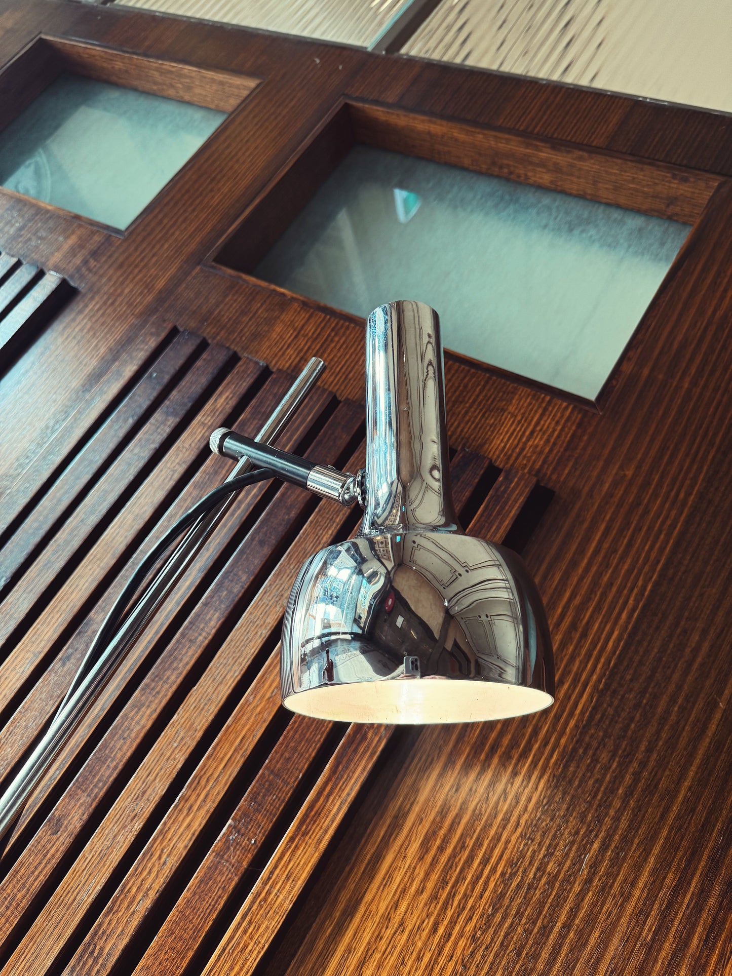 OSLO AUSTRALIA / Single Head Chrome Desk Lamp