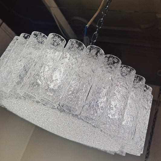 DORIA LEUCHTEN / German 1960s Chandelier