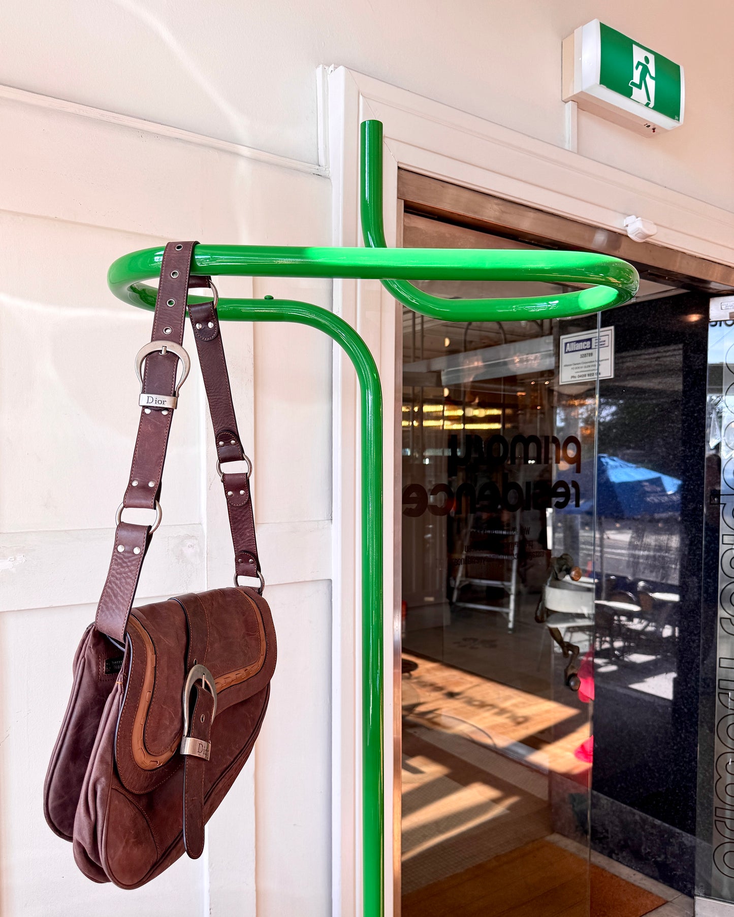 ZCW / Tubular X-Tall Coat Stand - Green
