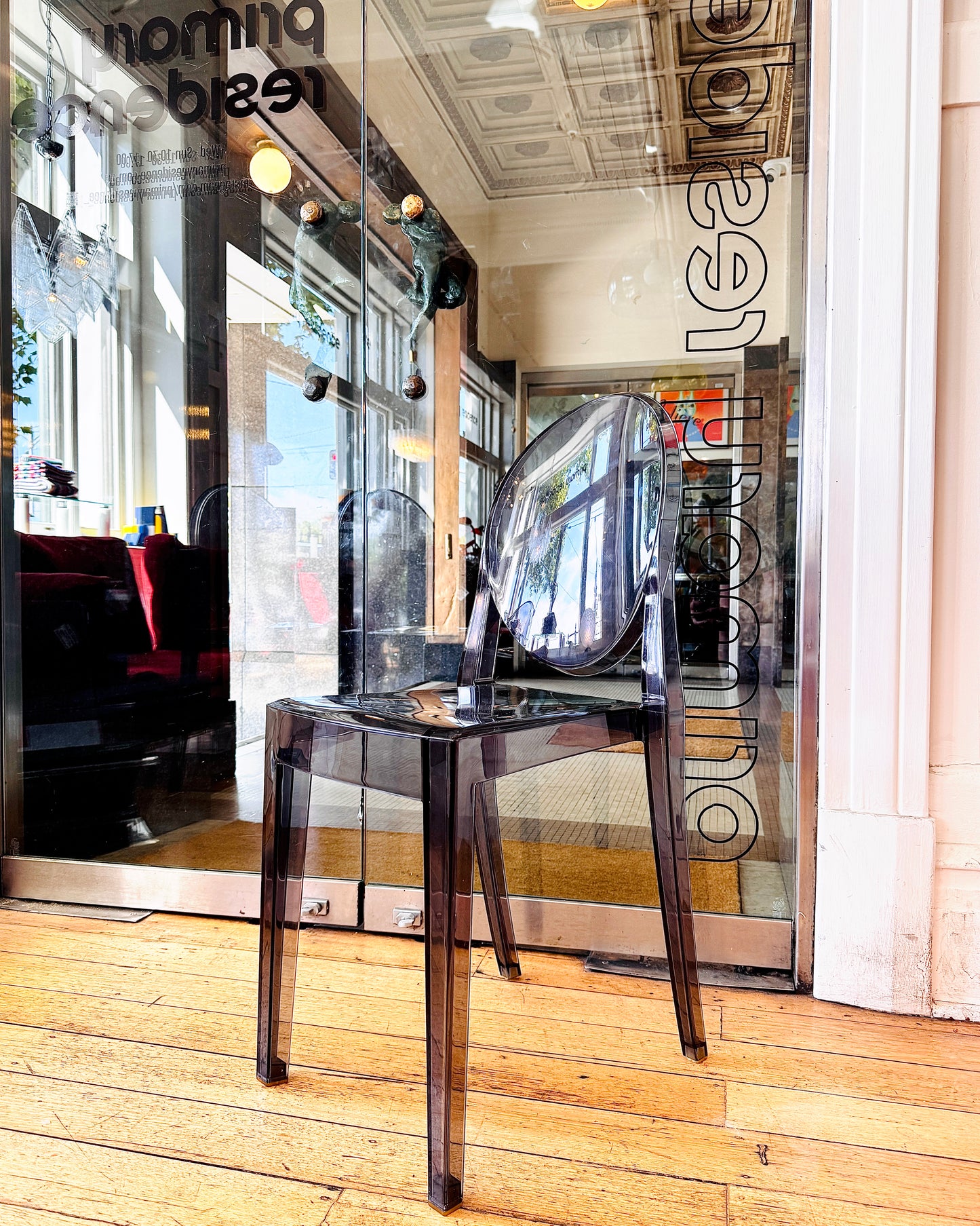 UNNEW / Kartell Victoria Ghost Chair - Smoke Grey