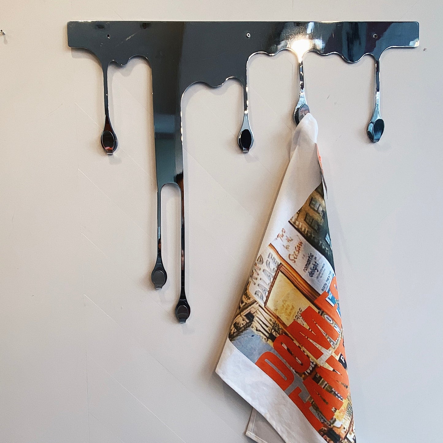 FANTASY #203 / Dripping Chrome Hook Rack