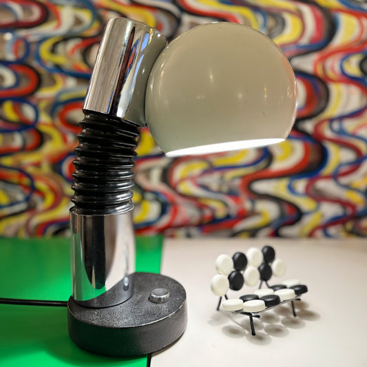 VINTAGE / Italian Gooseneck Table Lamp