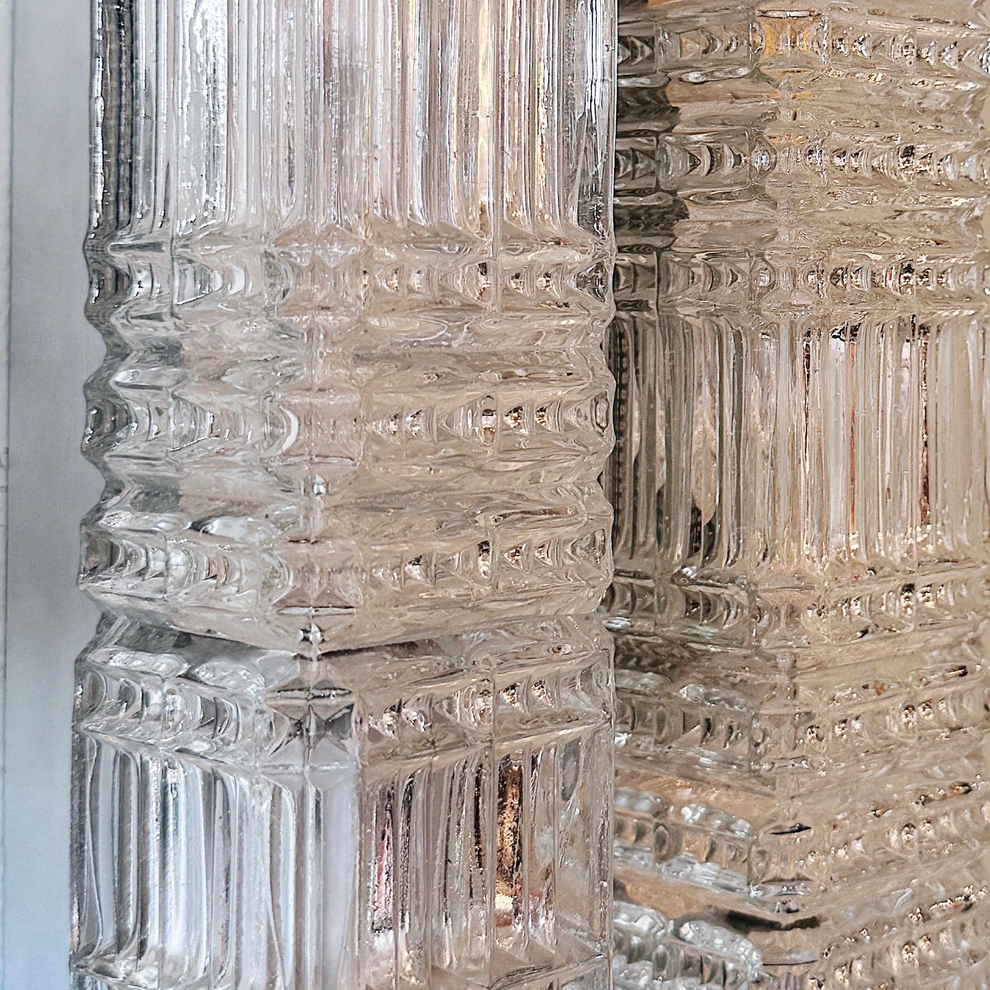 VINTAGE / Hoso Glass Sconces - Pair