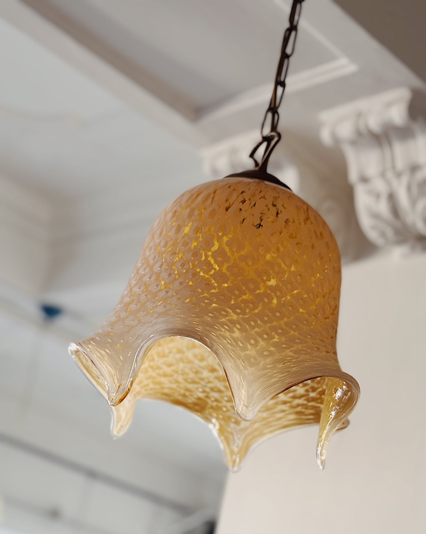 MURANO / Glass Handkerchief Pendant Light
