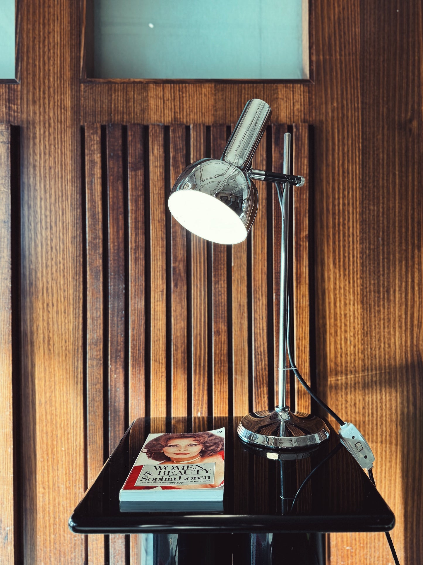 OSLO AUSTRALIA / Single Head Chrome Desk Lamp