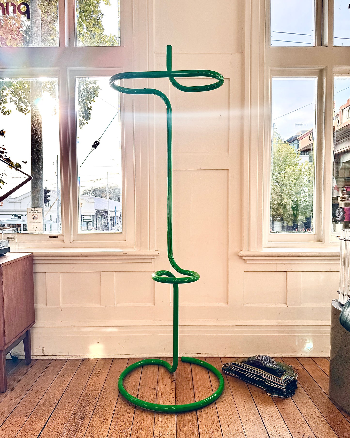 ZCW / Tubular X-Tall Coat Stand - Green