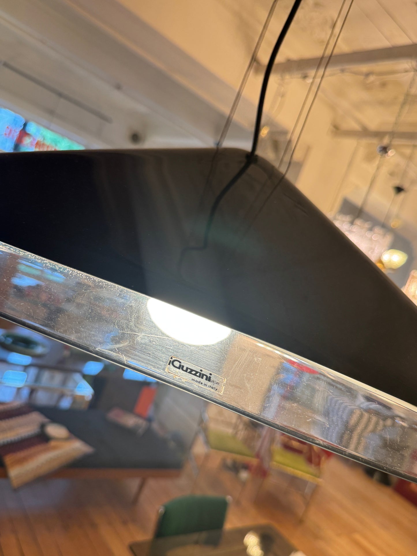 iGUZZINI / Italian Acrylic Ceiling Light - Post Modern