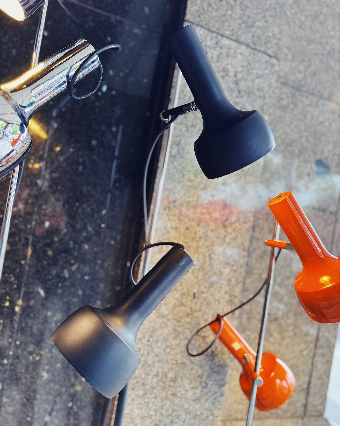 OSLO AUSTRALIA / Dual Head Floor Lamp - Matte Black