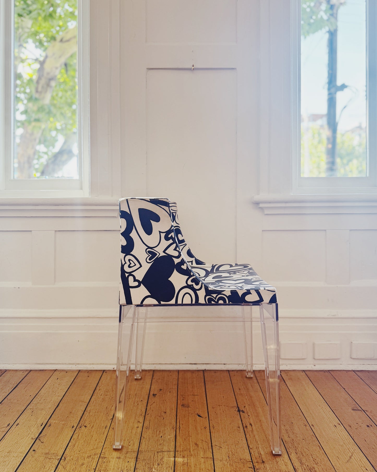 KARTELL / Moschino Mademoiselle “A La Mode” Chair by Philippe Starck