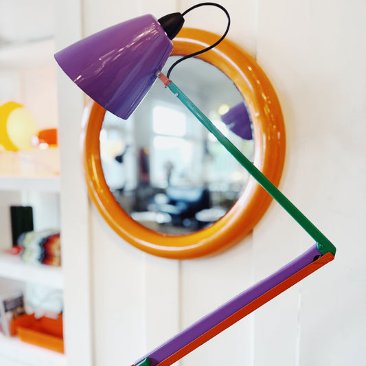 PLANET / Vintage Studio K Floor Lamp w/custom Secondary Multicolour Paintwork