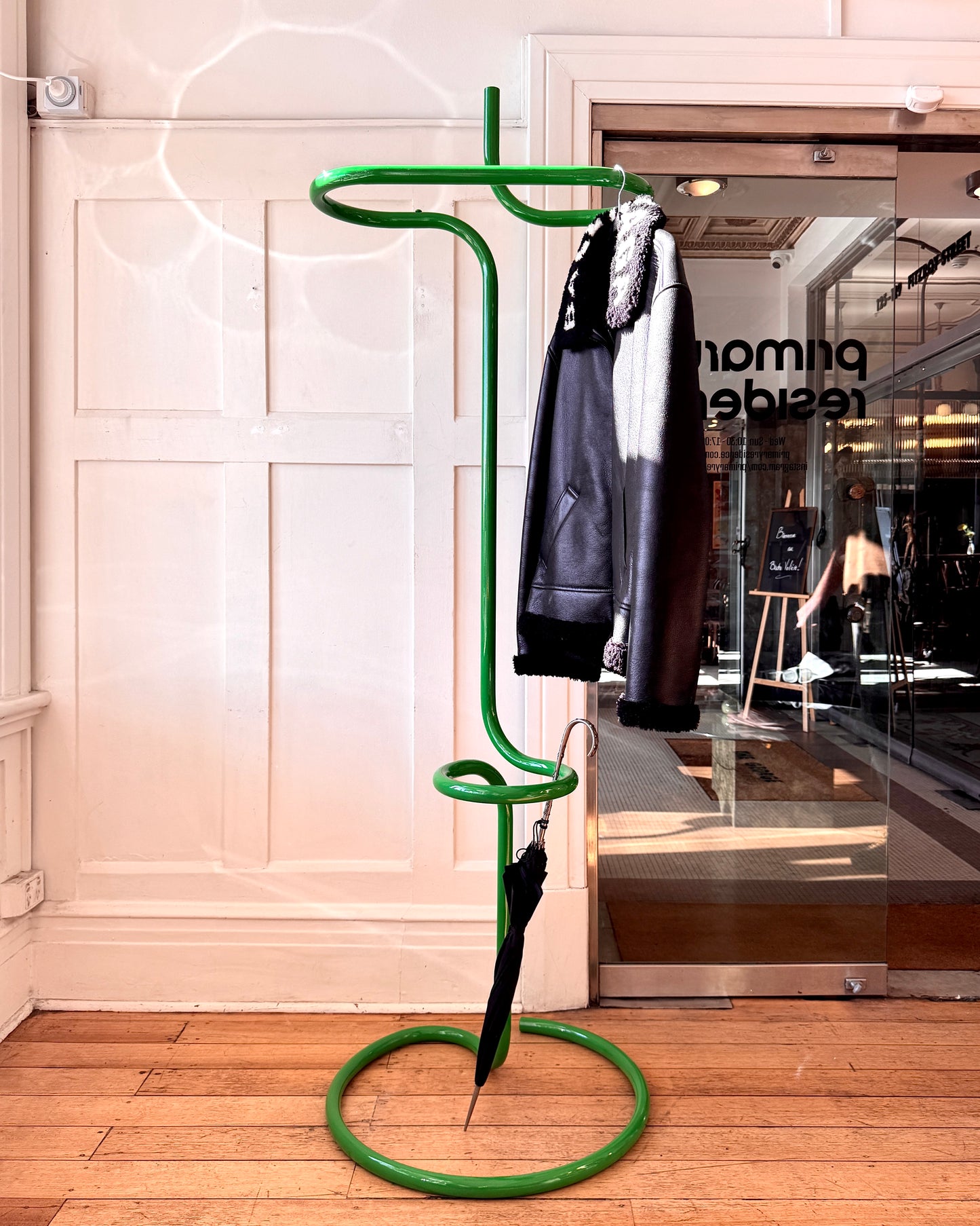 ZCW / Tubular X-Tall Coat Stand - Green