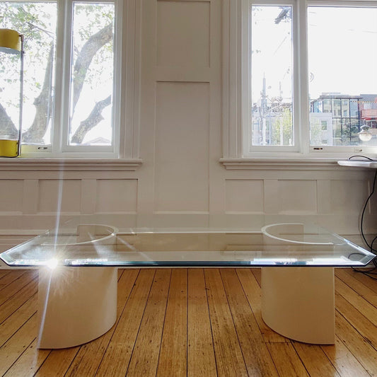 EMU Italy / Custom Post Modern Wishbone Coffee Table