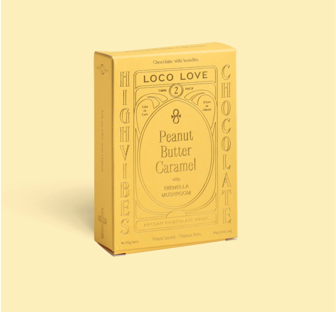 LOCO LOVE - Twin Pack - Peanut Butter Caramel