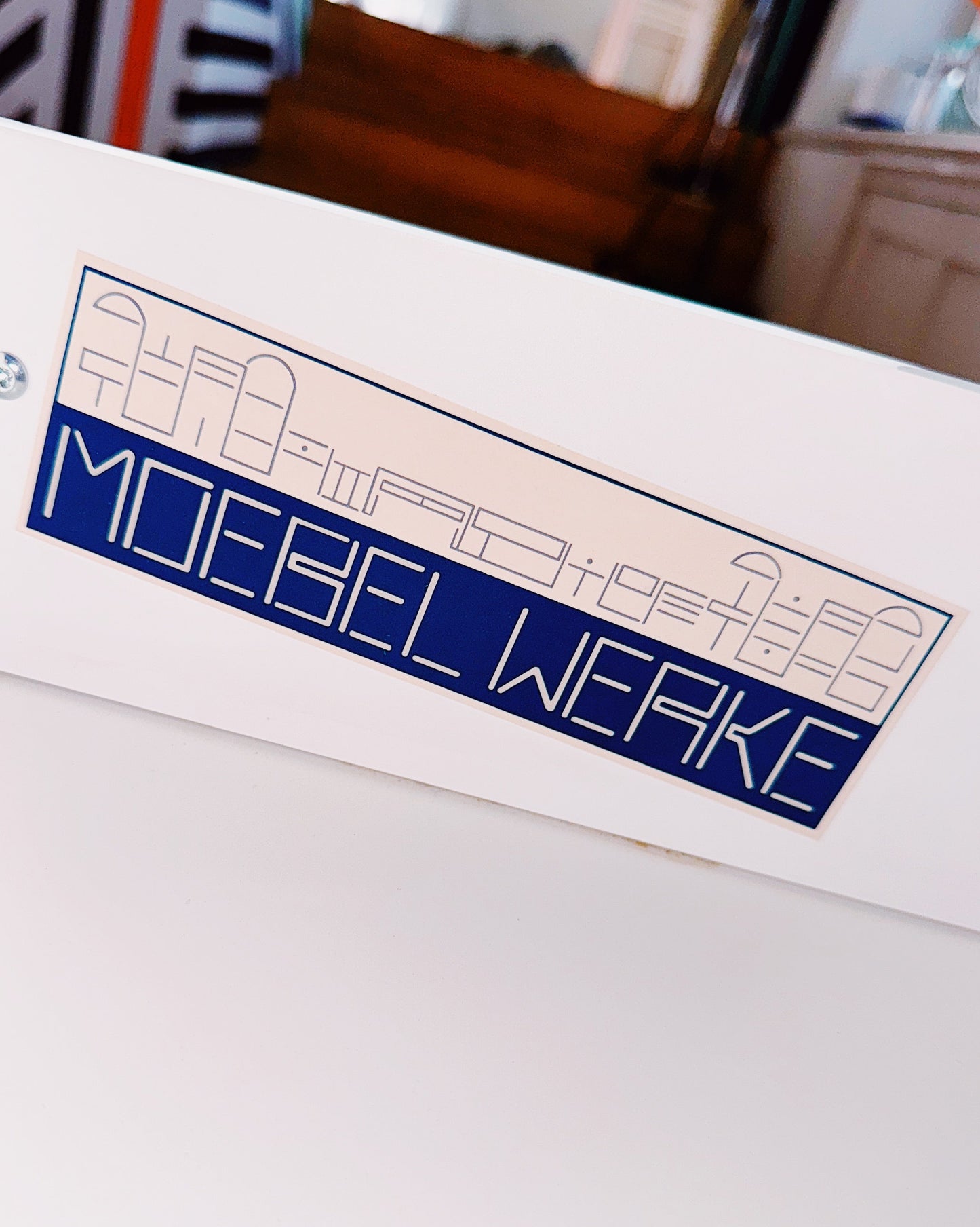 MOEBEL WERKE / Post Modern High Gloss Dresser - Cream