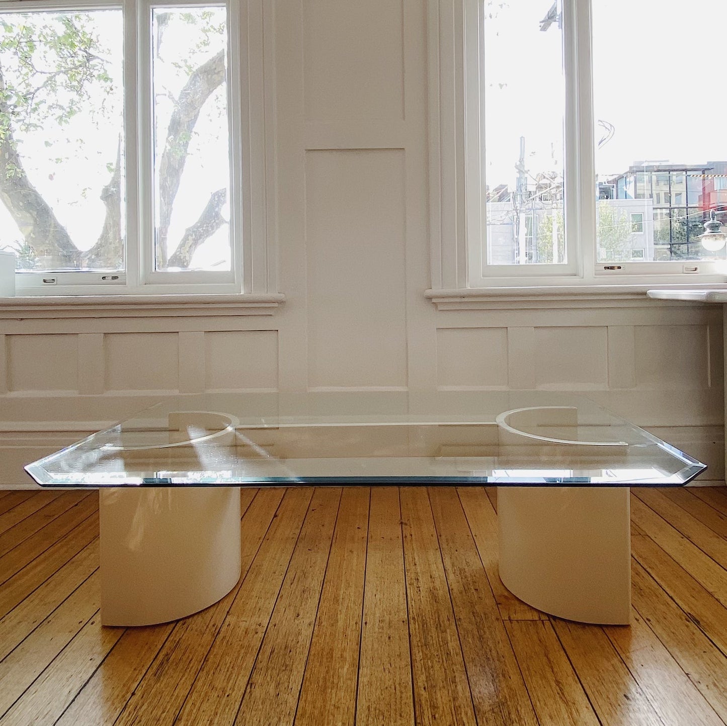 EMU Italy / Custom Post Modern Wishbone Coffee Table