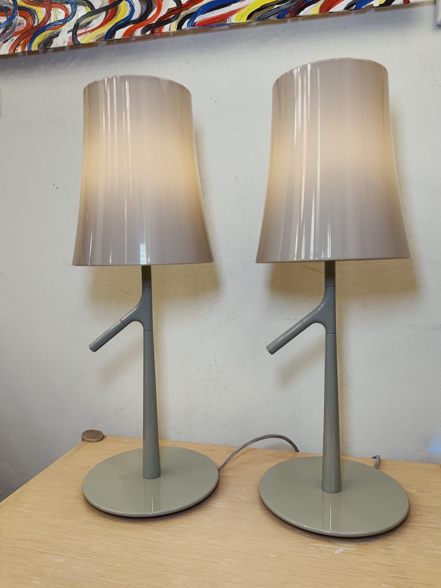 FOSCARINI / Birdie Touch Dimmer Table Lamp by Ludovica & Roberto Palomba