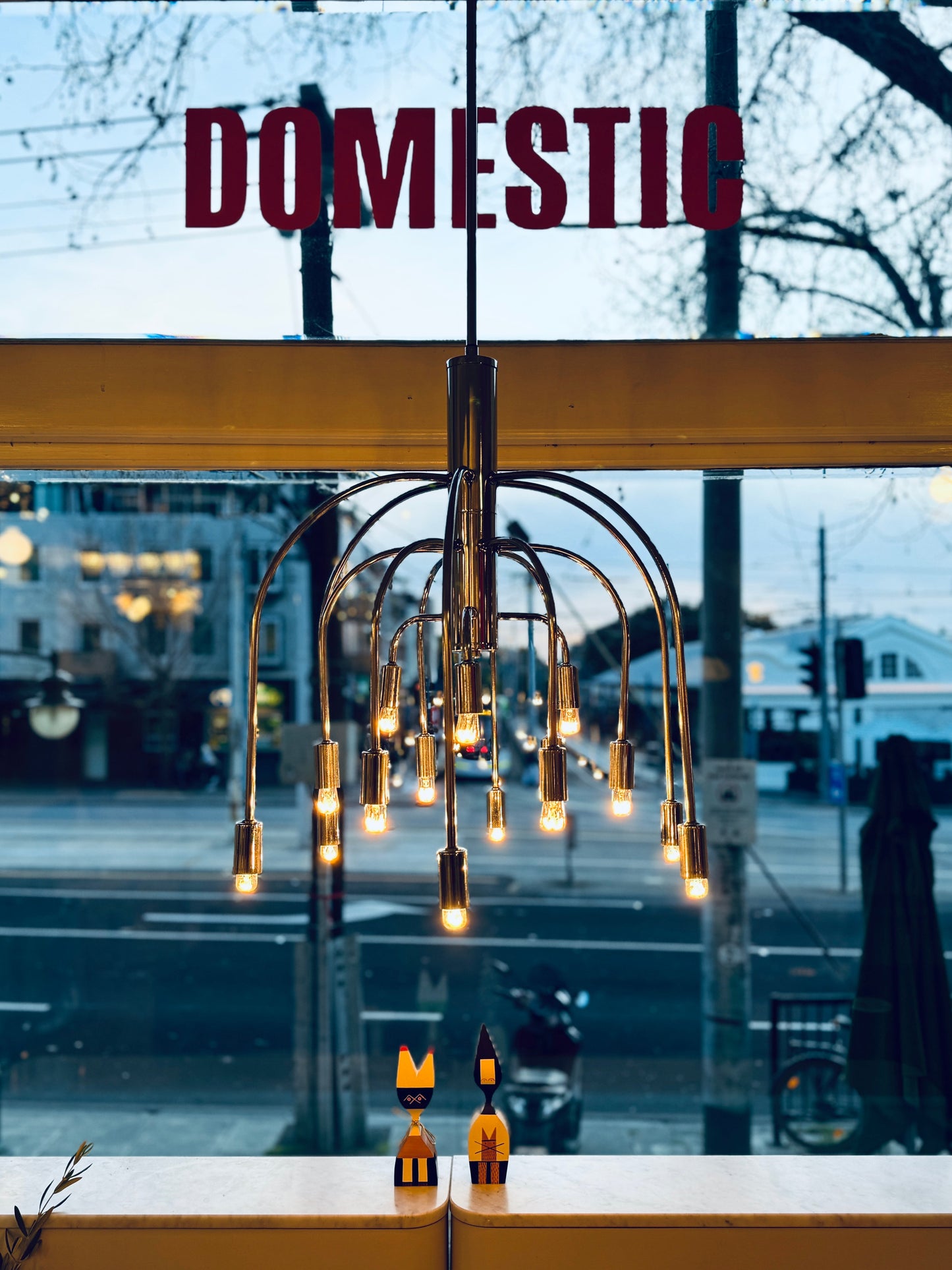 SCIOLARI / Spage Age Firefly Chrome Pendant