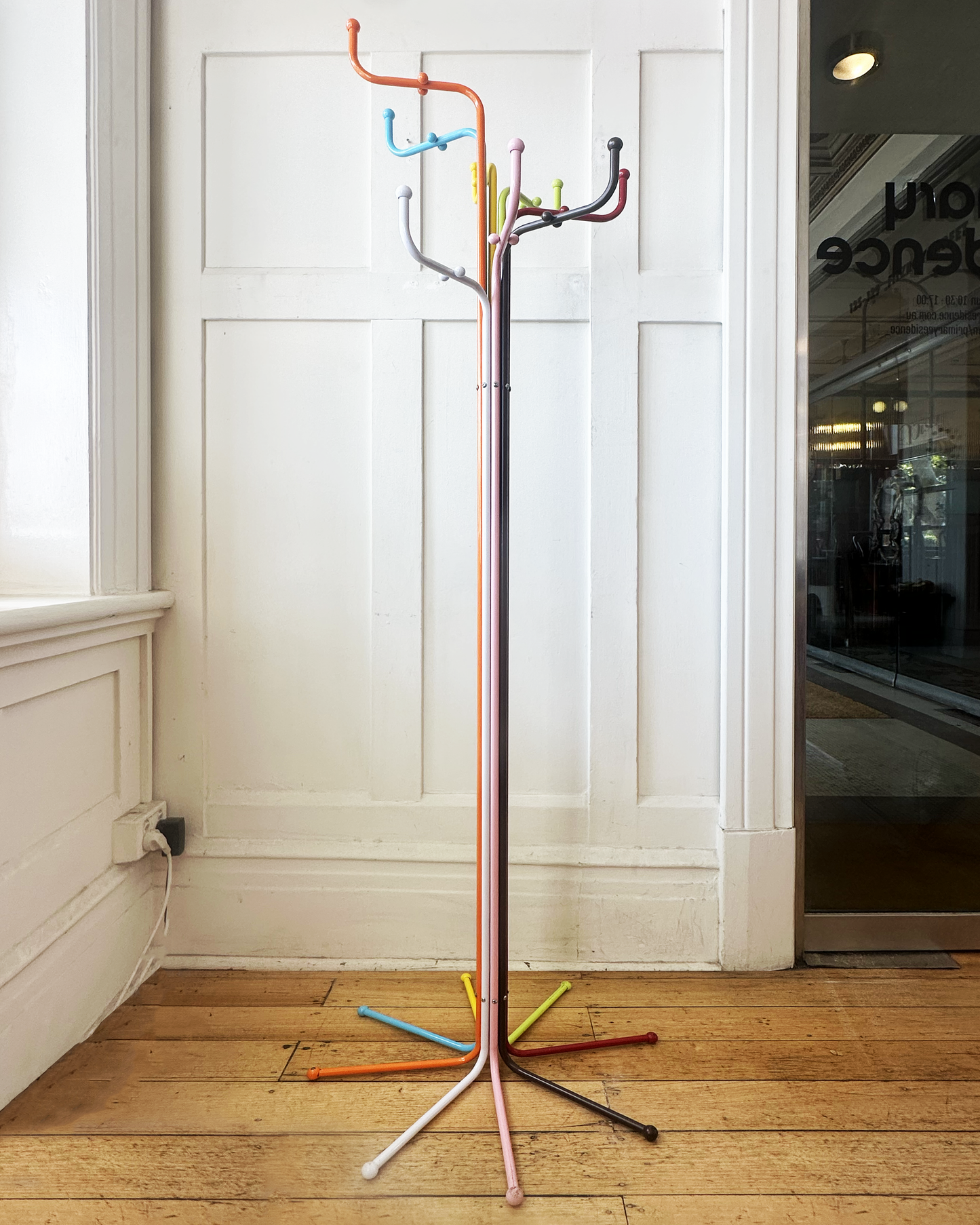 PRE-LOVED / Rainbow Coat Tree in the style of Fritz Hansen