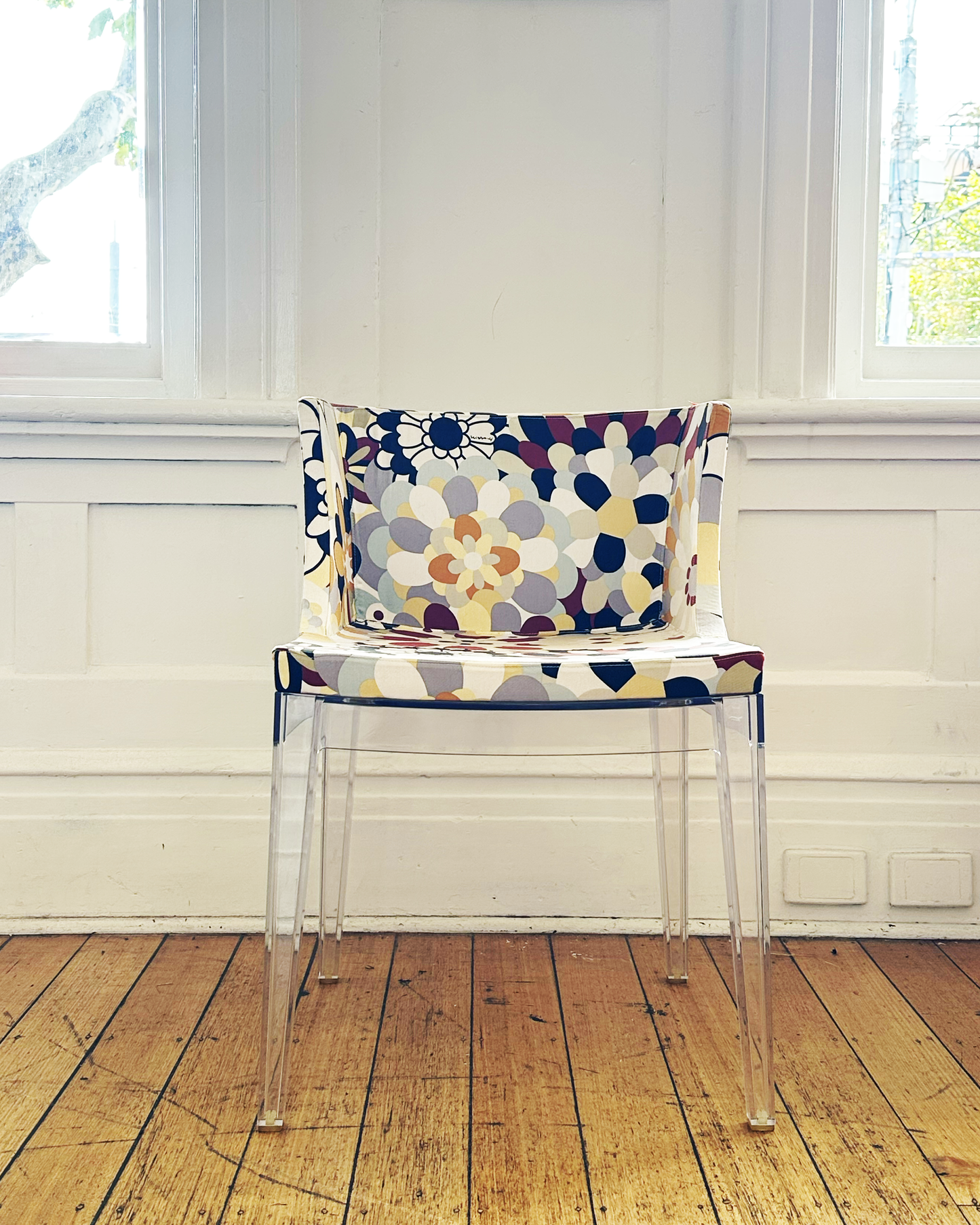 UNNEW / Kartell x Missoni Mademoiselle “A La Mode” Chair by Philippe Starck