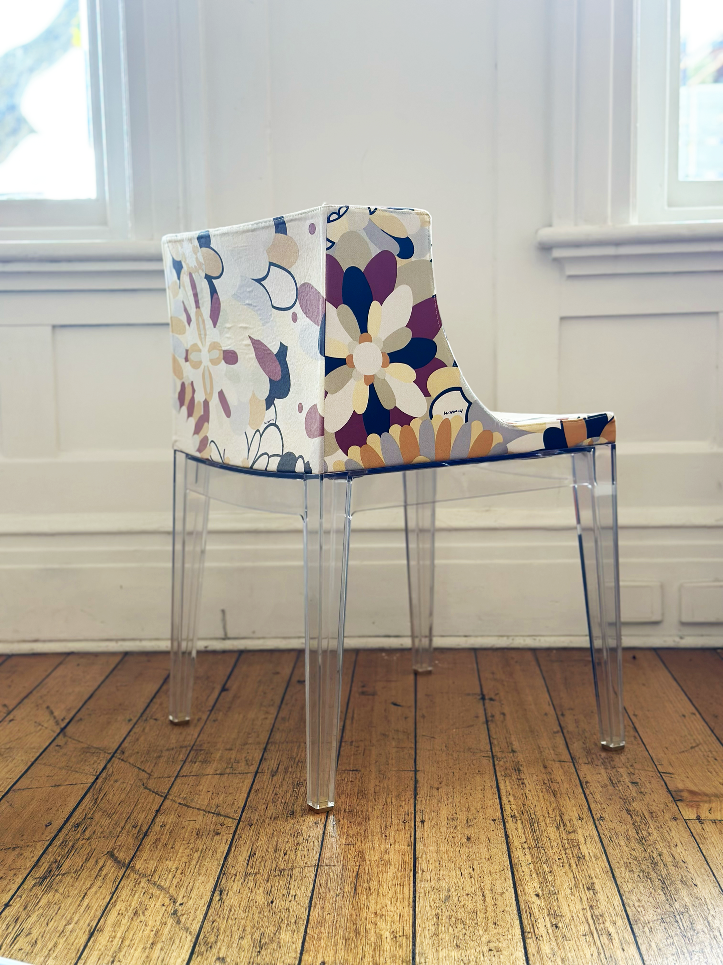 UNNEW / Kartell x Missoni Mademoiselle “A La Mode” Chair by Philippe Starck