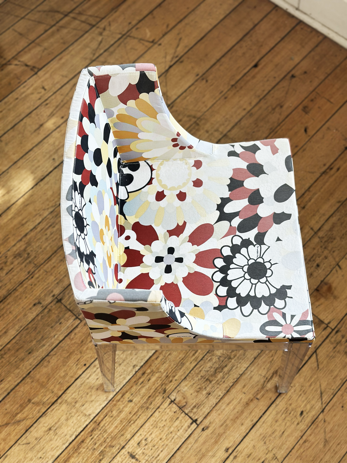 UNNEW / Kartell x Missoni Mademoiselle “A La Mode” Chair by Philippe Starck