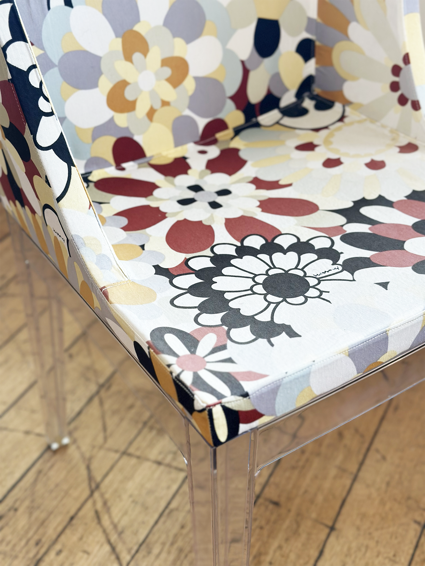 UNNEW / Kartell x Missoni Mademoiselle “A La Mode” Chair by Philippe Starck