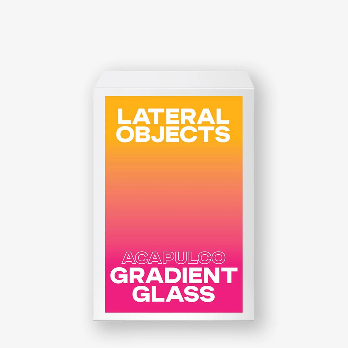 LATERAL OBJECTS / Gradient Glasses