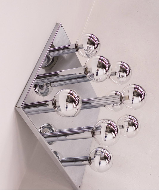 VINTAGE / 1970’s Light Craft of California Mount Chandelier