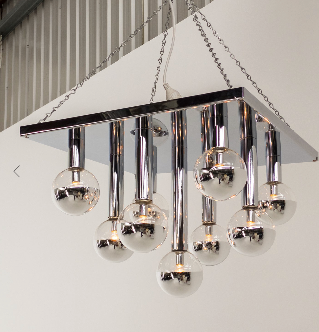 VINTAGE / 1970’s Light Craft of California Mount Chandelier