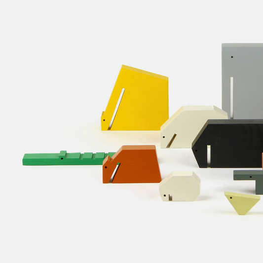 IKONIK / Wooden Animals Set by Floris Hovers