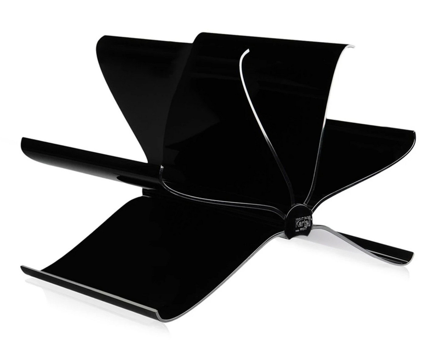 KARTELL / Front Page Black Magazine Rack