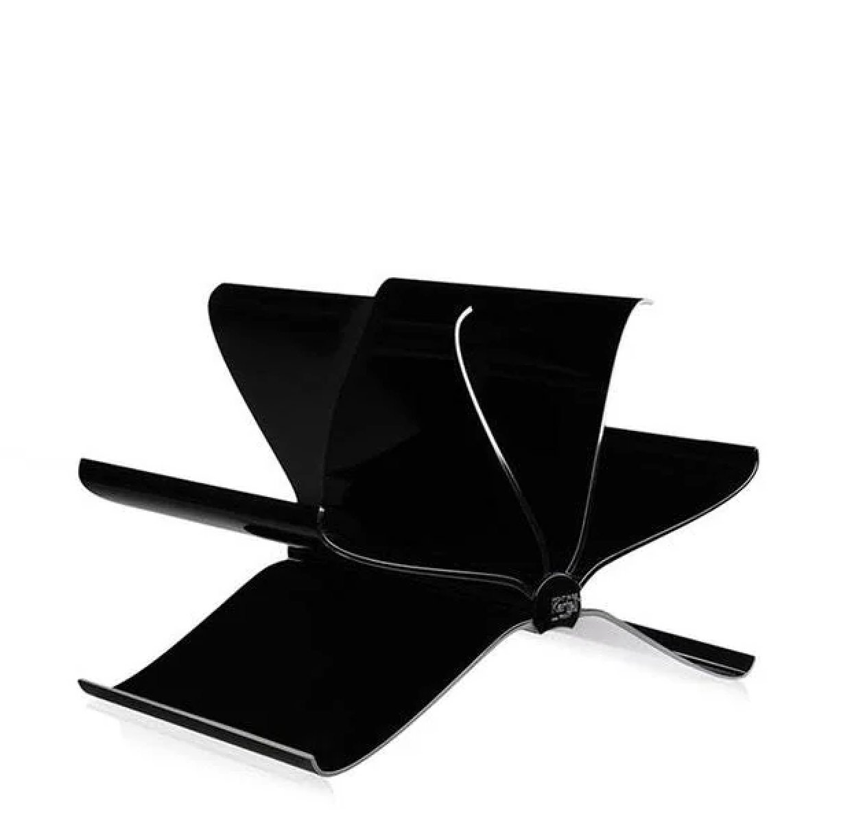 KARTELL / Front Page Black Magazine Rack