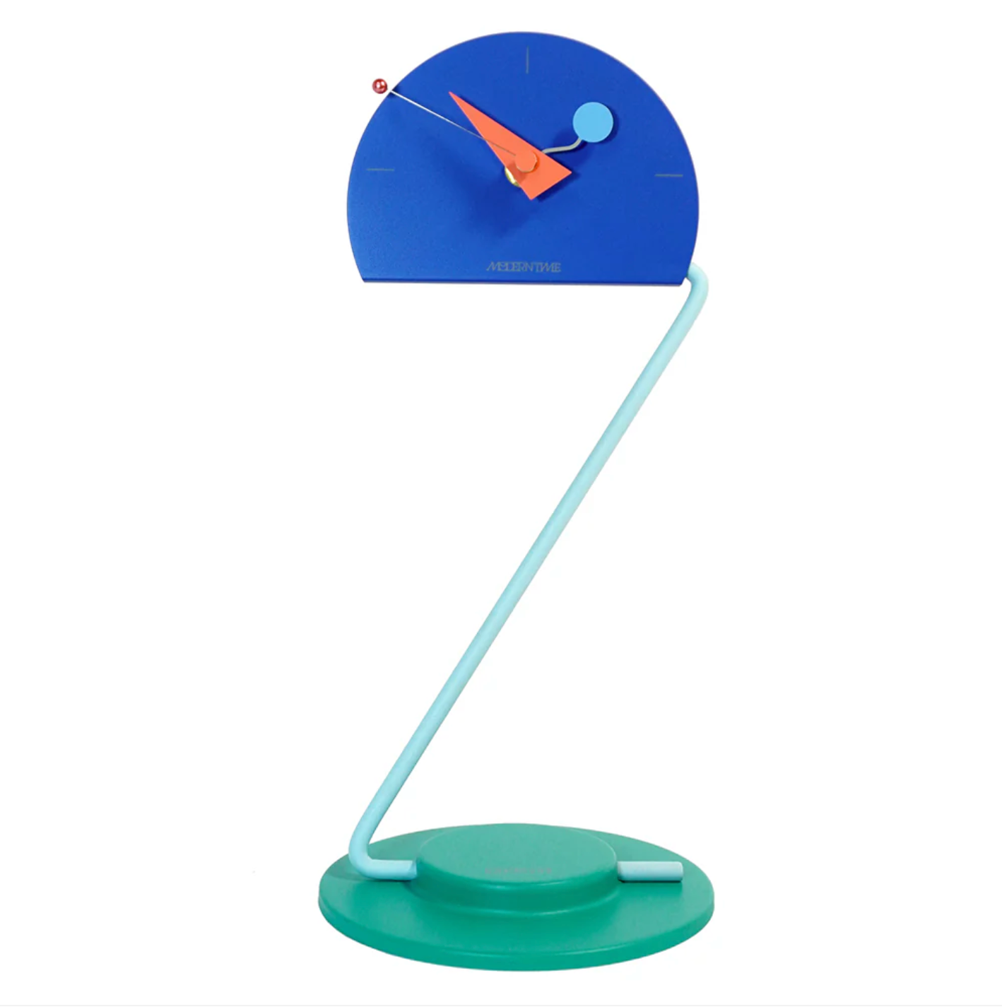 CANETTI / 1984 Peacock Desk Clock by Kato Takashi & Nicolai Canetti