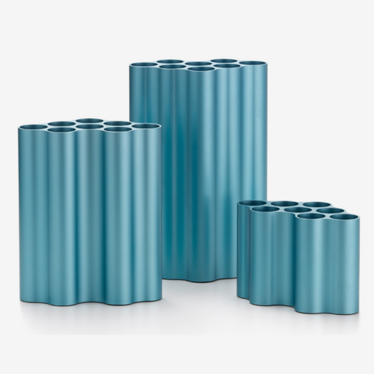 VITRA / Nuage Vases in Pastel Blue By Ronan and Erwan Bouroullec