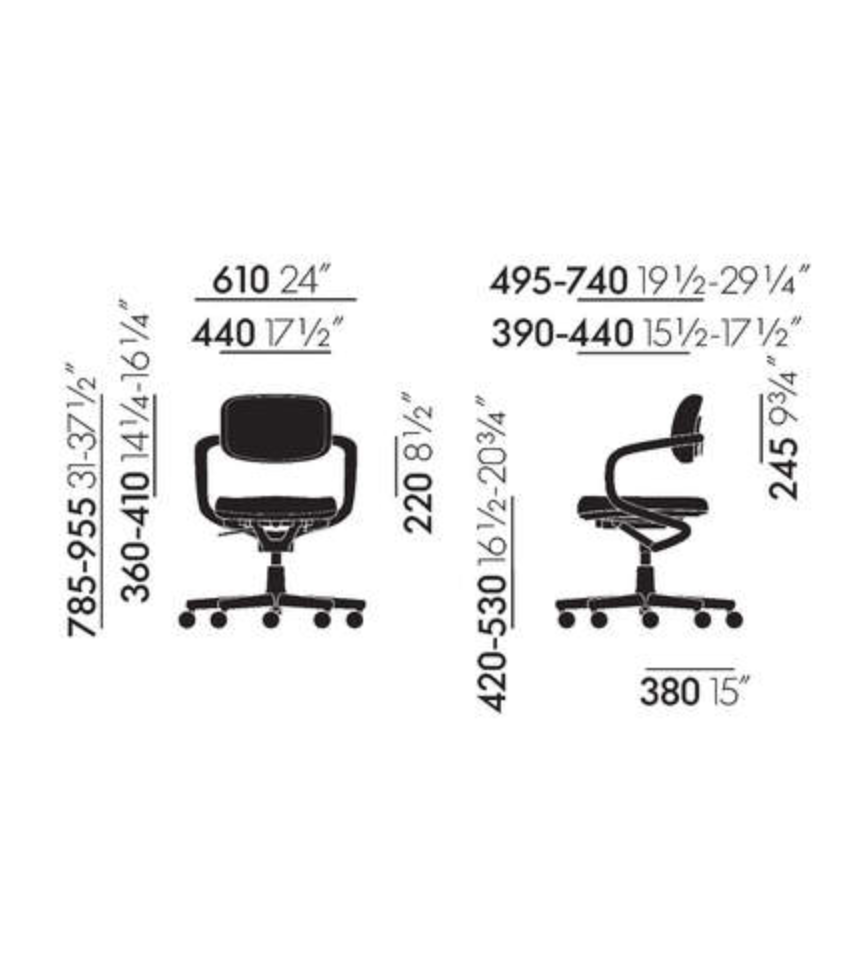VITRA TAKEOVER / Allstar Office Chair by Konstantin Grcic, 2014