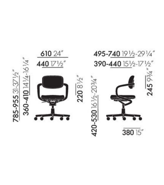 VITRA TAKEOVER / Allstar Office Chair by Konstantin Grcic, 2014