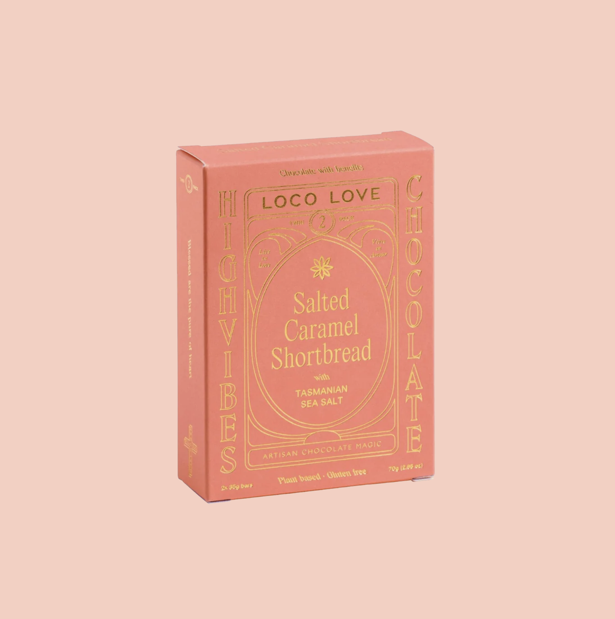 LOCO LOVE - Twin Pack - Salted Caramel Shortbread