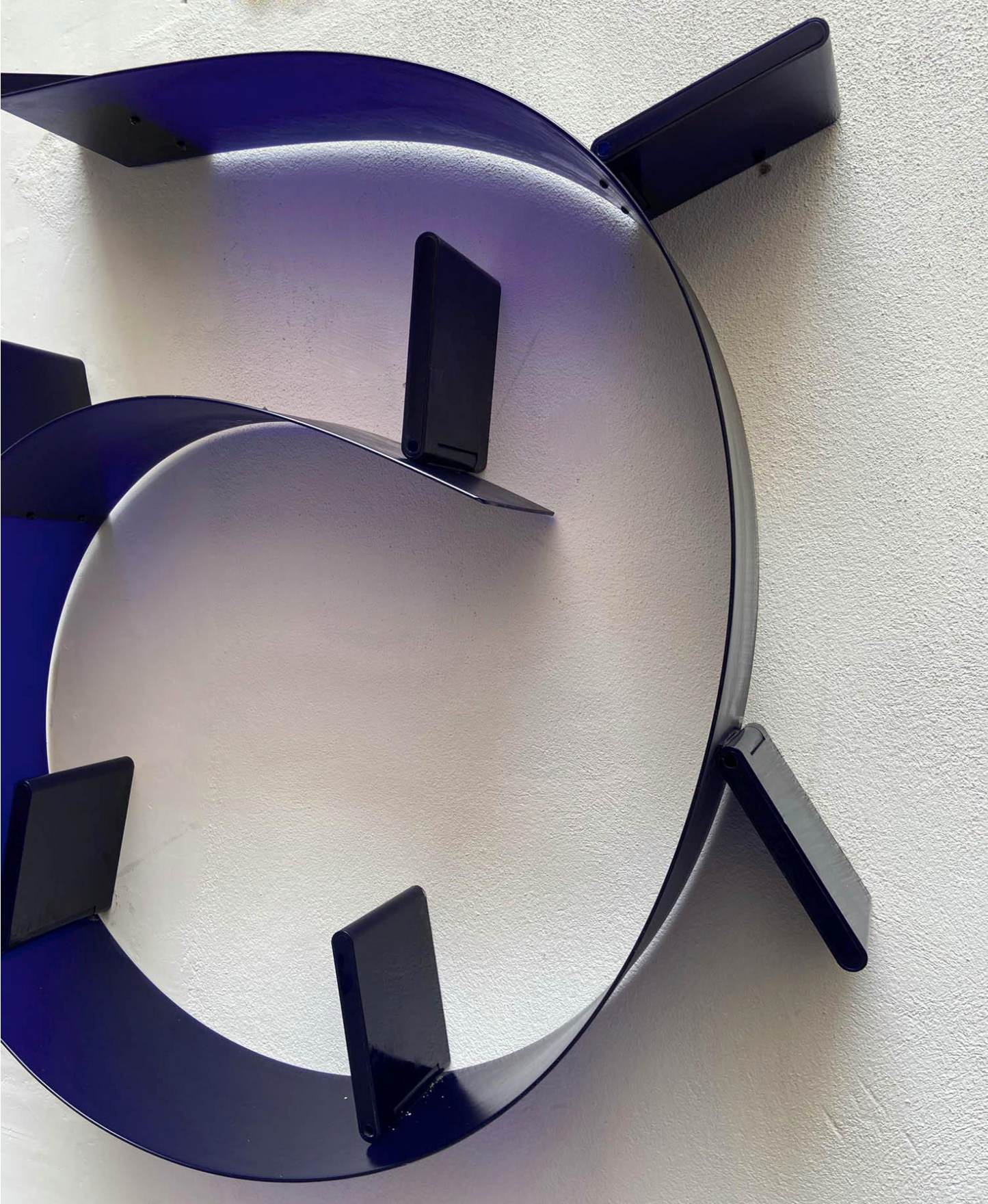 KARTELL / Cobalt Blue Small Bookworm Shelf by Ron Arad