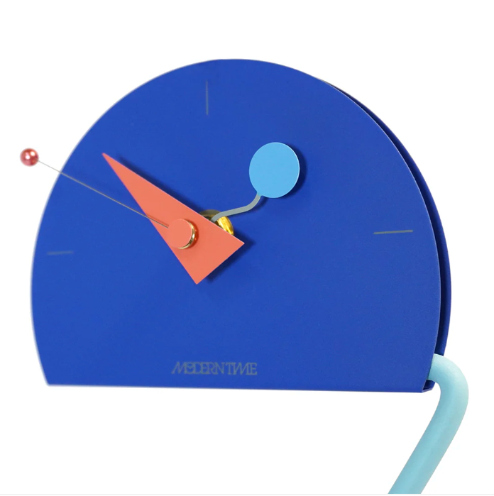 CANETTI / 1984 Peacock Desk Clock by Kato Takashi & Nicolai Canetti