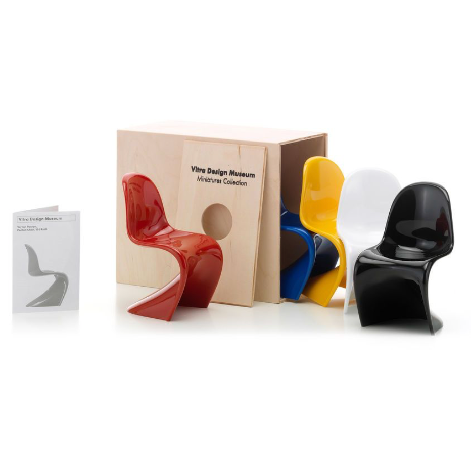 VITRA / Miniatures Collection - Panton - Set of 5 Chairs